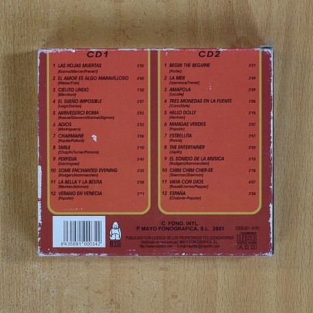 MONTOVANI - LO MEJOR DE MONTOVANI - 2 CD