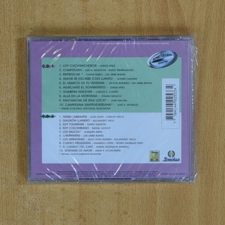 VARIOS - COROS CANTARES DE COLOMBIA - CD
