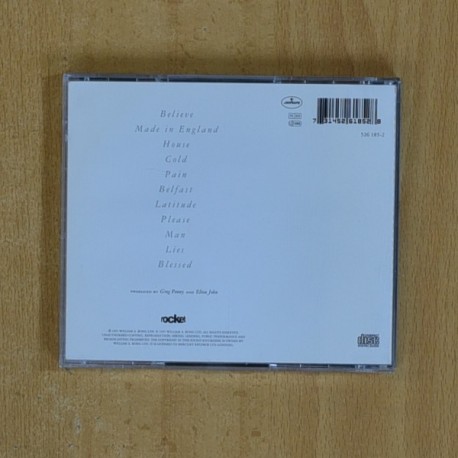 ELTON JOHN - MADE IN ENGLAND - CD