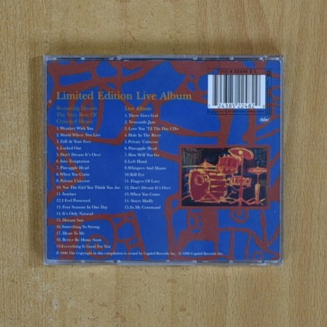 CROWDED HOUSE - THE VERY BEST OF CROWDED HOUSE - CD