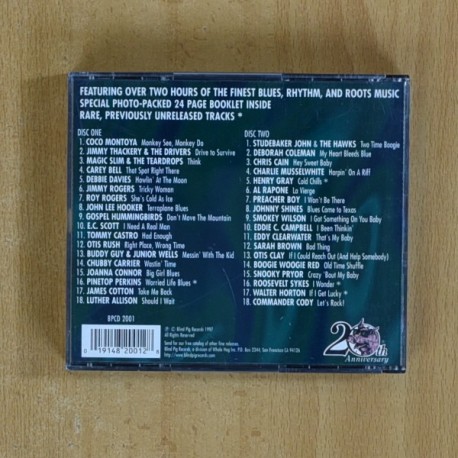 VARIOS - BLIOND POG RECORDS 20 TH ANNIVERSARY COLLECTION - 2 CD