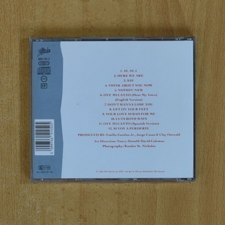 GLORIA ESTEFAN - CUT BOTH WAYS - CD