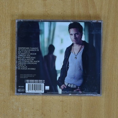 DAVID DE MARIA - CAMINOS DE IDA Y VUELTA - CD
