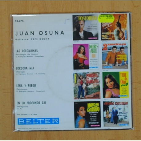 JUAN OSUNA - LAS COLOMBINAS + 3 - EP