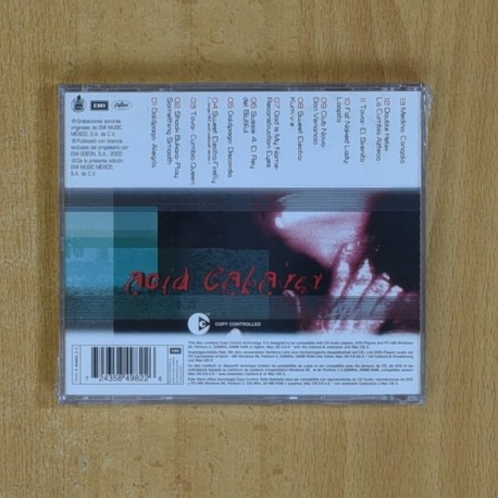 VARIOS - ACID CABARET - CD