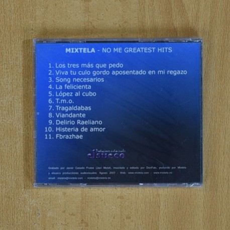 MIXTELA - NO ME GREATEST HITS - CD