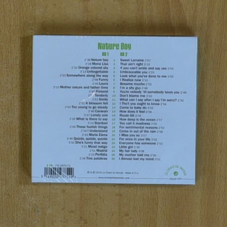 NAT KING COLE - NATURE BOY - CD