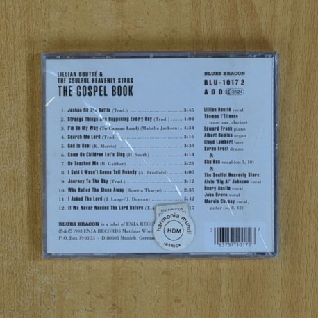 LILLIAN BOUTTE - THE GOSPEL BOOK - CD