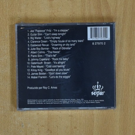 THE OVERLAND - BEWARE OF THE TEXAS BLUES - CD