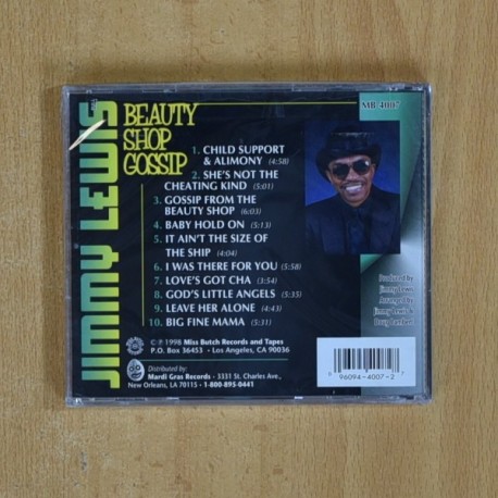 JIMMY LEWIS - BEAUTY SHOP GOSSIP - CD