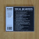 VARIOS - VOCAL QUARTETS VOLUME 4 - CD