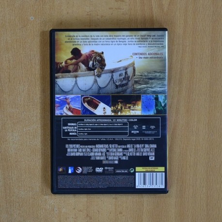 LA VIDA DE PI - DVD