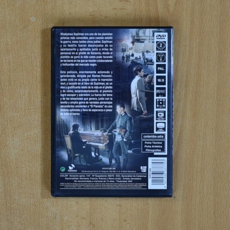 EL PIANISTA - DVD