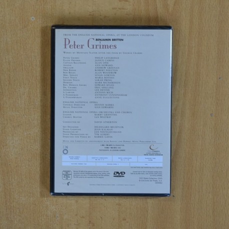 BRITTEN - PETER GRIMES - DVD