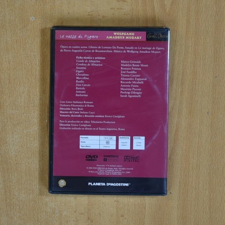 MOZART - LE NOZZE DI FIGARO - DVD