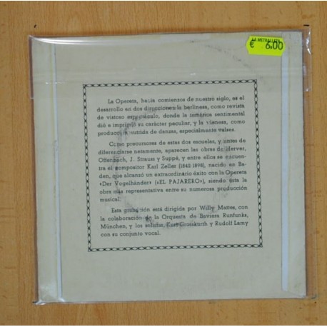 WILLY MATTES - EL PAJARERO - SINGLE