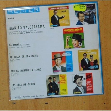 JUANITO VALDERRAMA - LA MAMA + 3 - EP