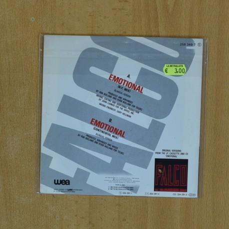FALCO - EMOTIONAL - SINGLE