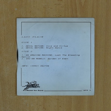 VARIOS - LAST PLAIN - SINGLE