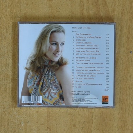 LISZT - LIEDER - CD