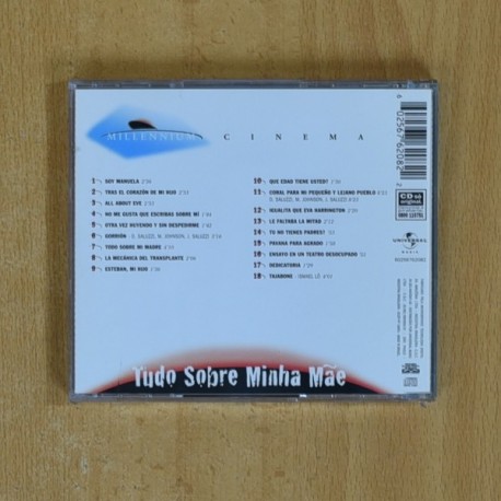 VARIOS - TODO SOBRE MI MADRE - CD