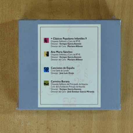 VARIOS - CLASICOS POPULARES INFANTILES / ANA MARIA SANCHEZ / CANCIONES DE ESPAÃA / CARMINA BURANA - CD