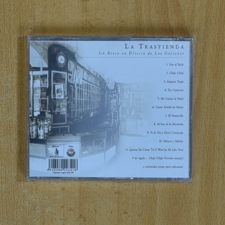 LOS GOFIONES - LA TRASTIENDA - CD
