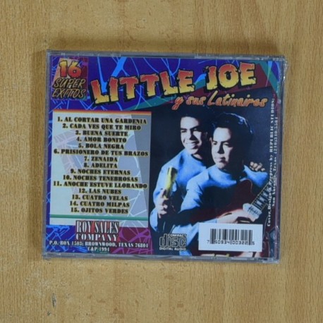 LITTLE JOE Y SUS LATINAIRES - 16 SUPER EXITOS - CD