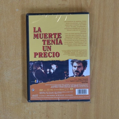 LA MUERTE TENIA UN PRECIO - DVD
