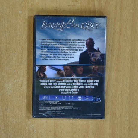 BAILANDO CON LOBOS - DVD