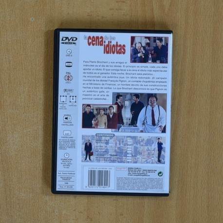 LA CENA DE LOS IDIOTAS - DVD