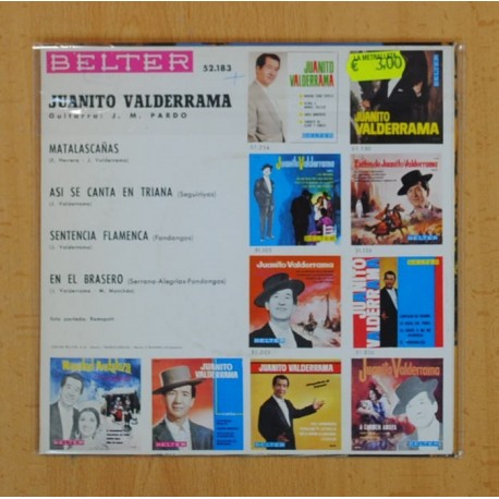 JUANITO VALDERRAMA - ASI SE CANTA EN TRIANA + 3 - EP