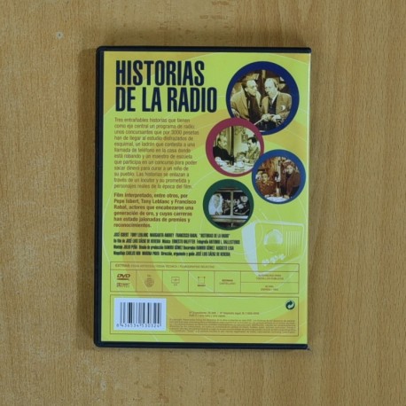 HISTORIAS DE LA RADIO - DVD