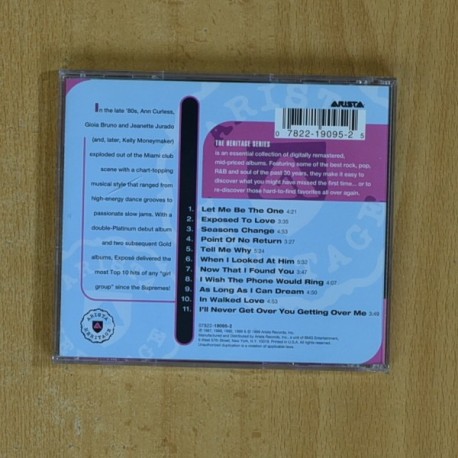 EXPOSE - MASTER HITS - CD