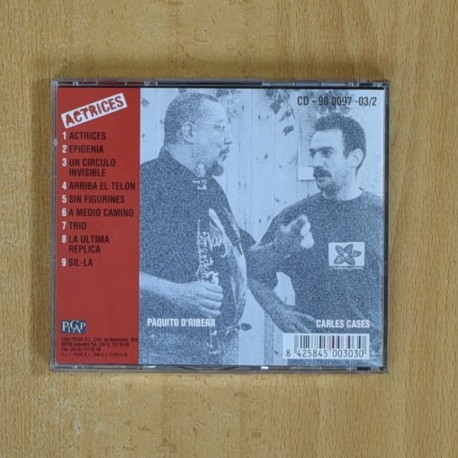 CARLES CASES - ACTRICES - CD