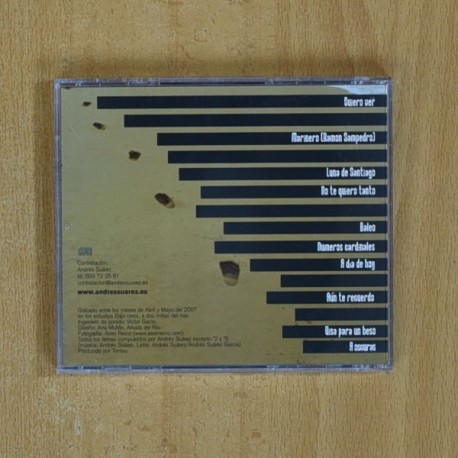 SUAREZ - MANERAS DE ROMPER UNA OLA - CD