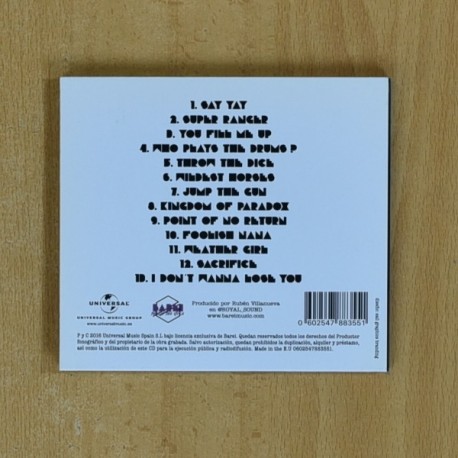 BAREI - THROW THE CICLE - CD