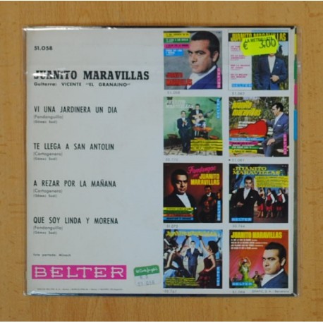 JUANITO MARAVILLAS - VI UNA JARDINERA UN DIA + 3 - EP