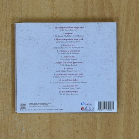 NATASA MIRKOVIC / NENAD VASILIC - SOULMOTION - CD