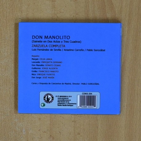VARIOS - DON MANOLITO - CD