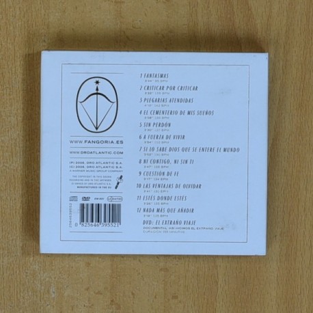 FANGORIA - EL EXTRAÃO VIAJE - CD
