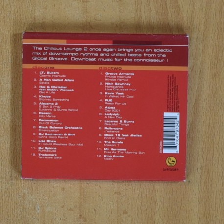 VARIOS - THE CHILLOUT LOUNGE 2 - CD