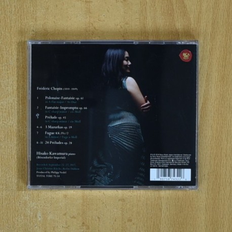 CHOPIN - 24 PRELUDES / POLONAISE FANTAISIE - CD