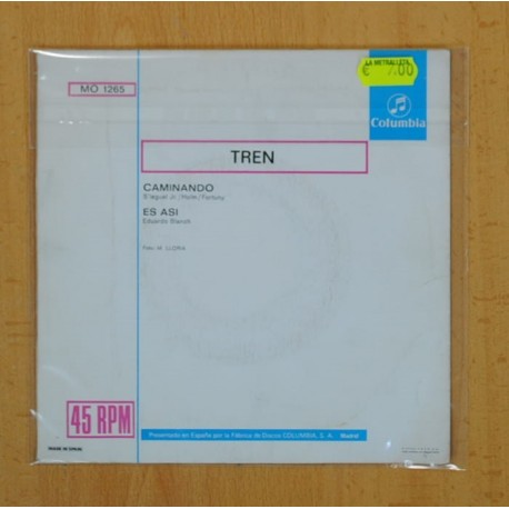 TREN - CAMINANDO / ES ASI - SINGLE