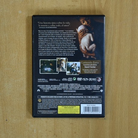 EL CURIOSO CASO DE BENJAMIN BUTTON - DVD