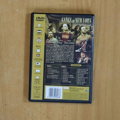 GANGS OF NEW YORK - DVD