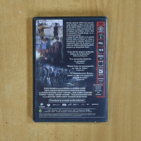 EL HUNDIMIENTO - DVD