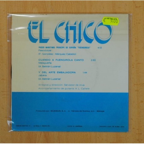 EL CHICO - PASEO MARITIMO: PRINCIPE DE ESPAÃA Â¨FUENGIROLAÂ¨ + 2 - EP