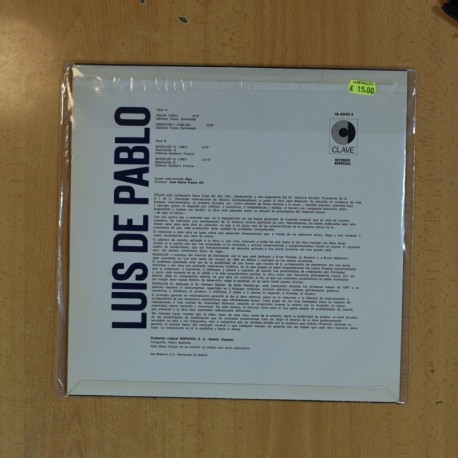 LUIS DE PABLO - POLAR MODULOS I MODULOS II - LP