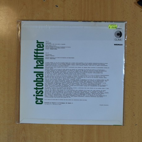 CRISTOBAL HALFFTER - SIMPOSION SECUENCIAS LINEAS Y PUNTOS - LP